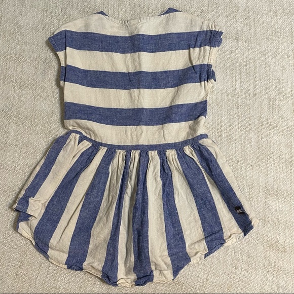 Tea Girls Linen Blend Dress - Picture 5 of 9